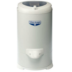 White Knight Gravity Drain Spin Dryer - White